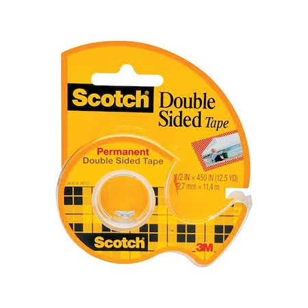 Scotch Scotch 450 in. L X 1/2 in. W Double-Sided Tape CLIP-137